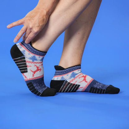 Deer Dance Ankle Compression Socks