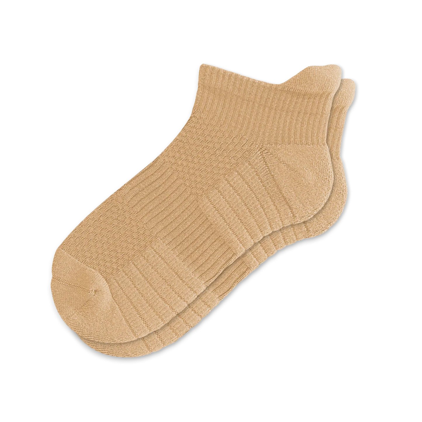 Tan Ankle Compression Socks