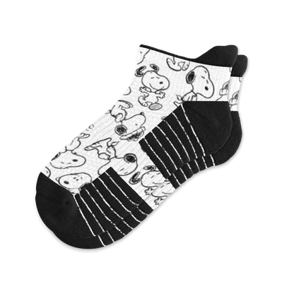 Snoopy Sox Ankle Compression Socks