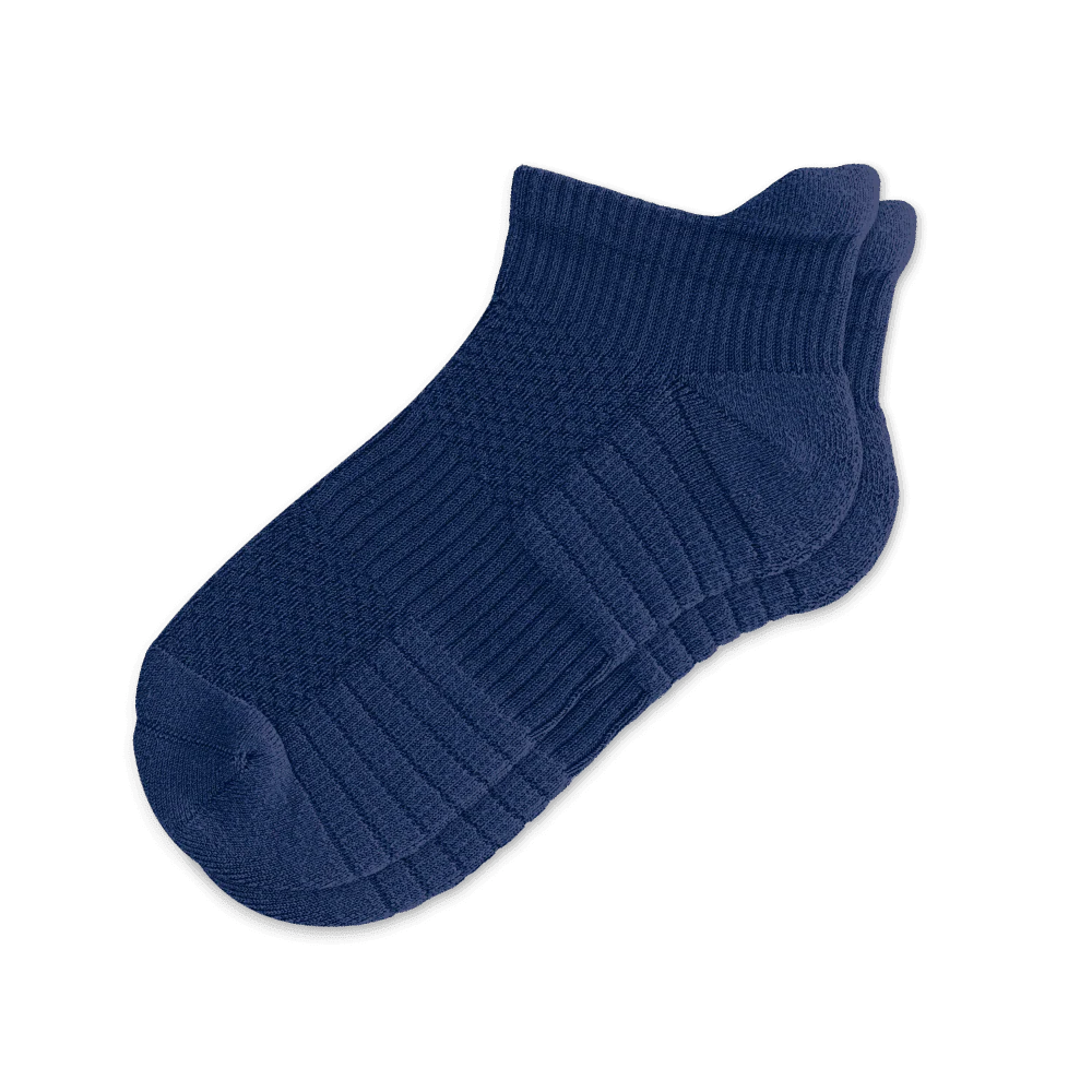 Navy Blue Ankle Compression Socks