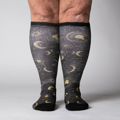 Star & Moon EasyStretch™ Socks