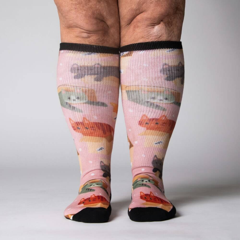Cats in Boxes EasyStretch™ Socks