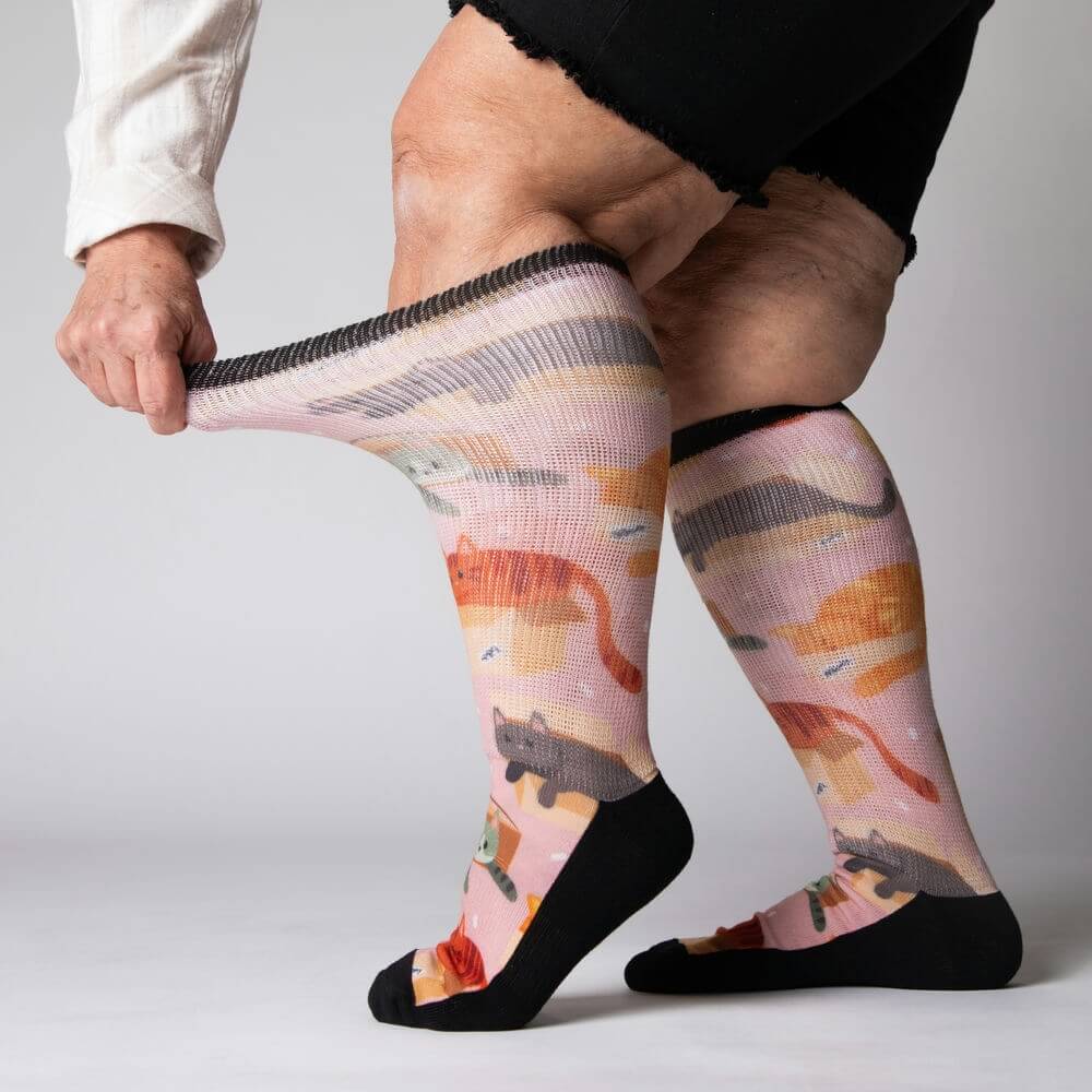 Cats in Boxes EasyStretch™ Socks