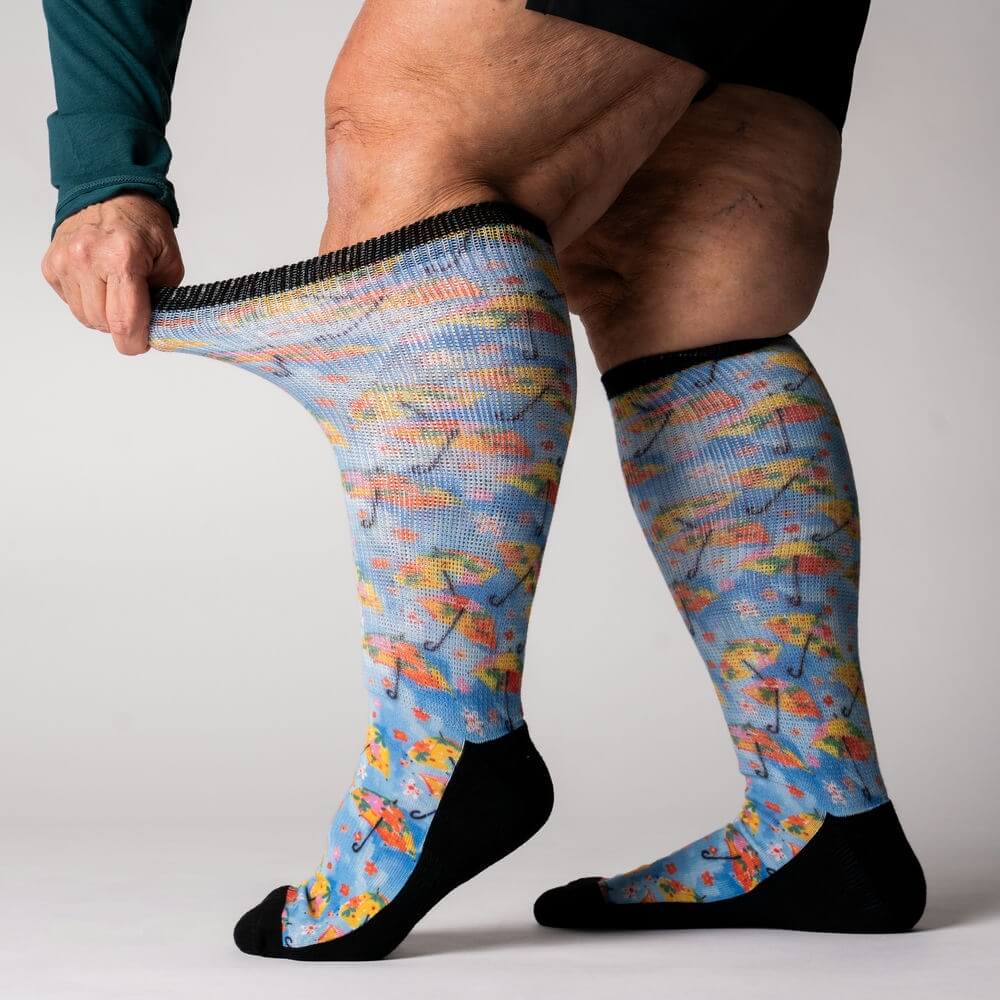 Spring Showers EasyStretch™ Socks