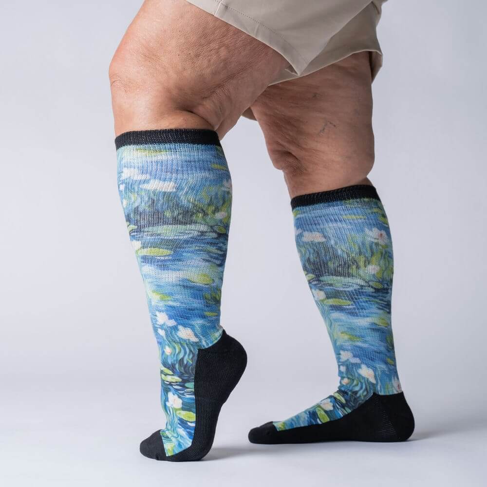 Water Lily EasyStretch™ Socks