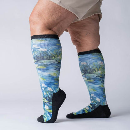 Water Lily EasyStretch™ Socks