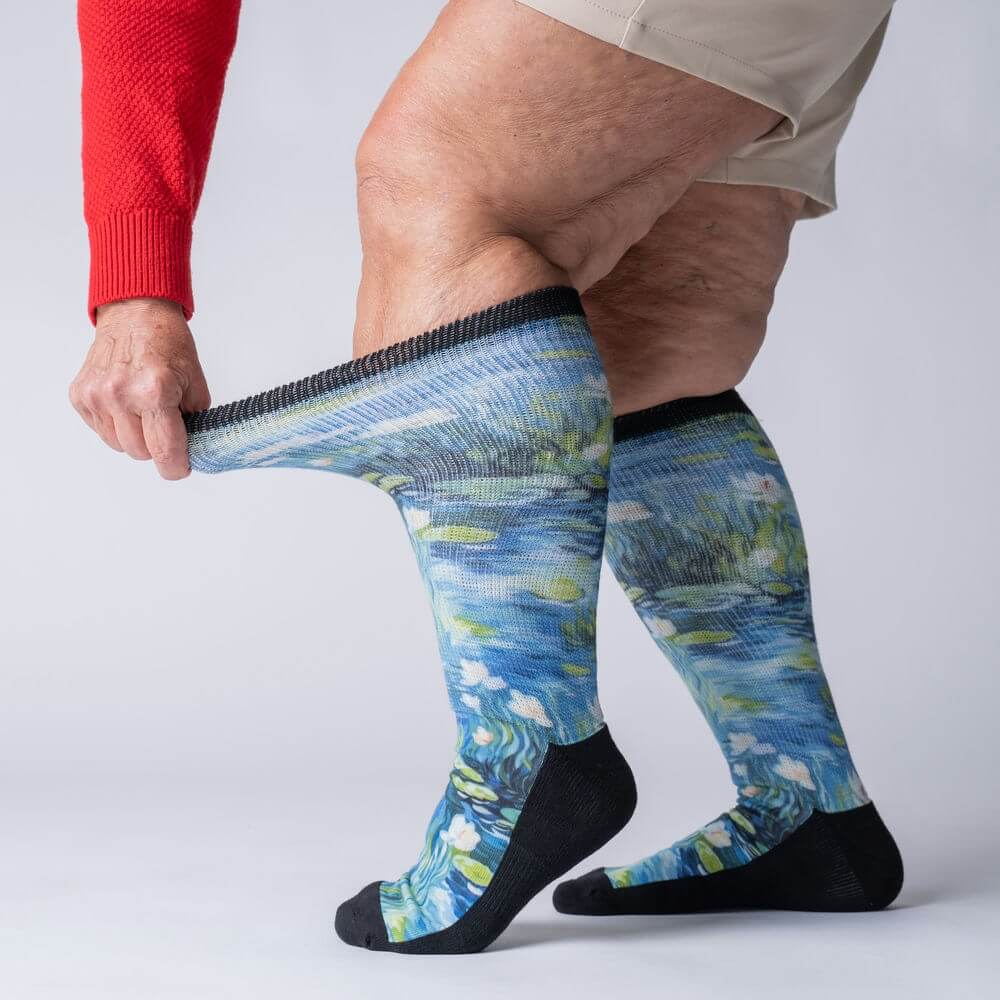 Water Lily EasyStretch™ Socks