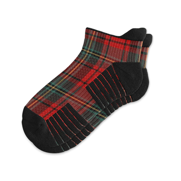 Christmas Plaid Ankle Compression Socks