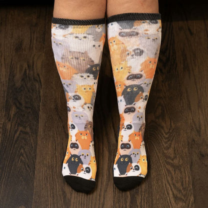 Cats EasyStretch™ Socks