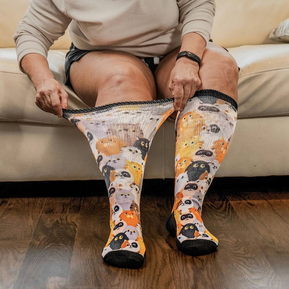 Cats EasyStretch™ Socks