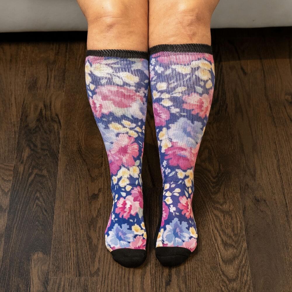Floral EasyStretch™ Socks