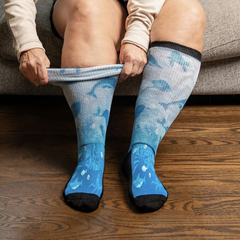 Deep Sea EasyStretch™ Socks