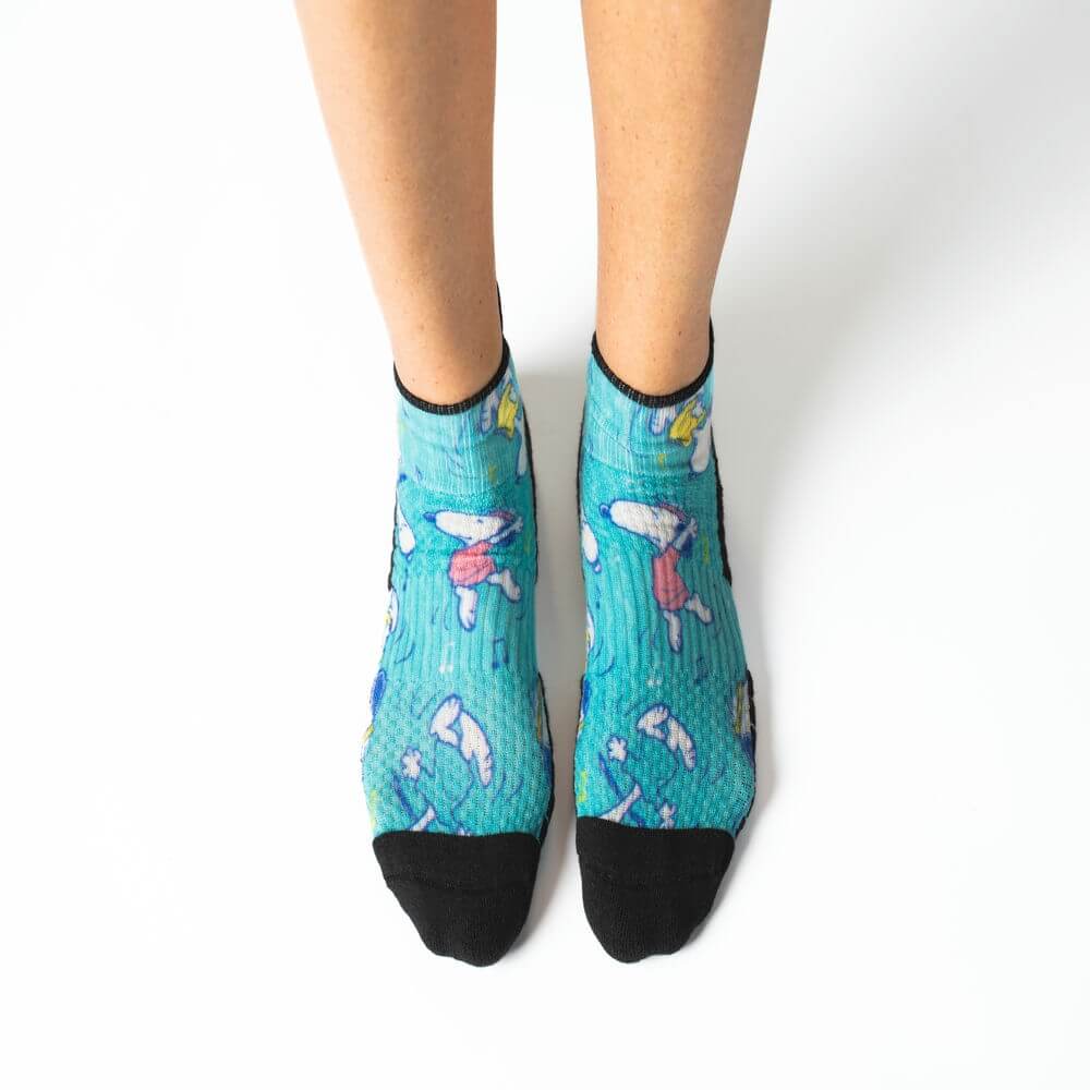 Beagle Ballet Ankle Compression Socks