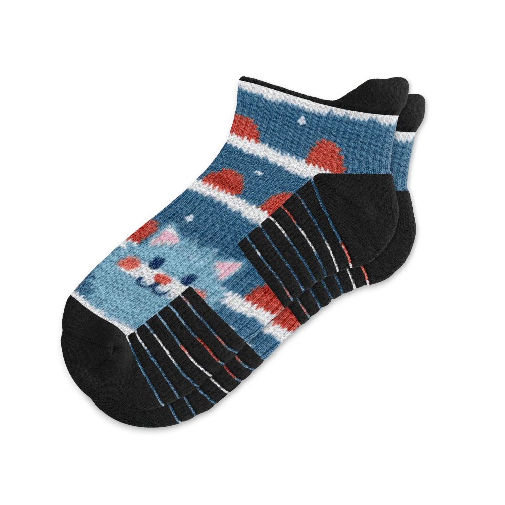Knitty Kitty Ankle Compression Socks