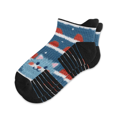 Knitty Kitty Ankle Compression Socks