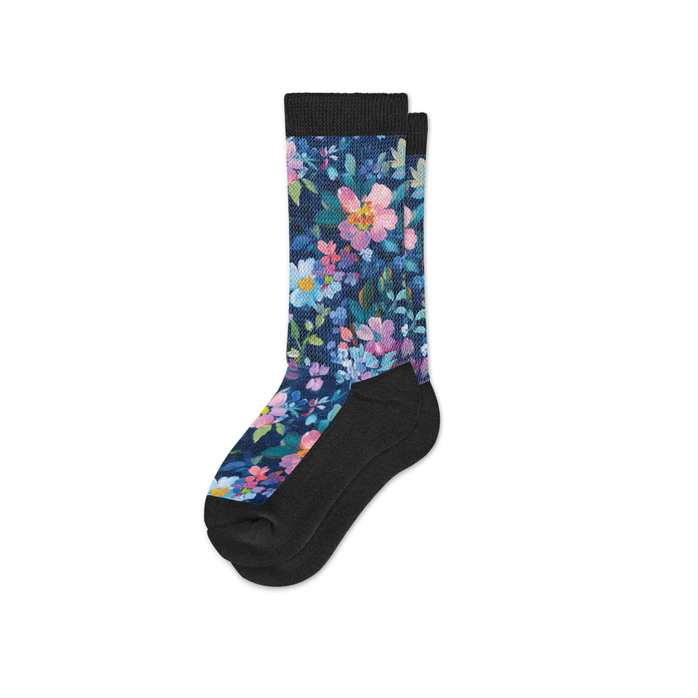 Night Blooms EasyStretch™ Socks