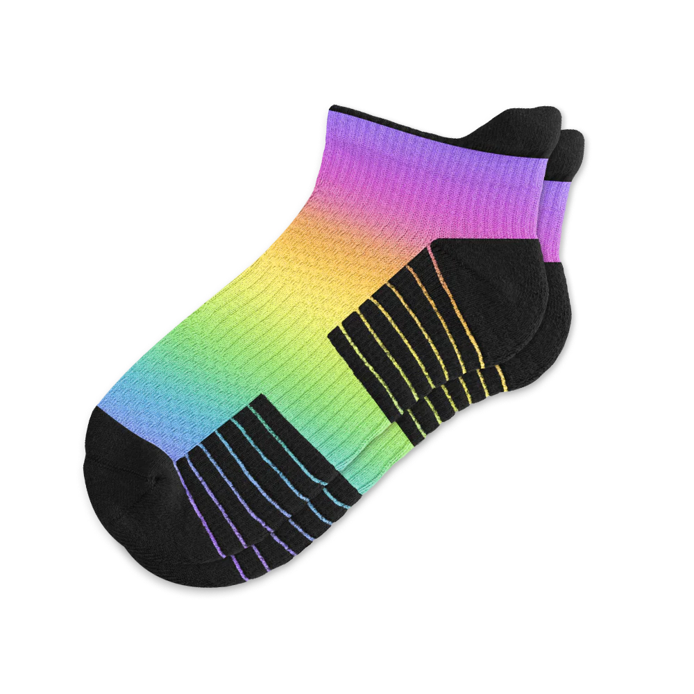Rainbow Ankle Compression Socks