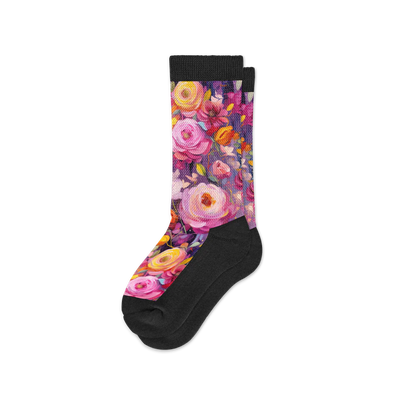 Rose Bouquet EasyStretch™ Socks