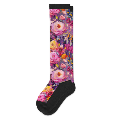 Rose Bouquet EasyStretch™ Socks