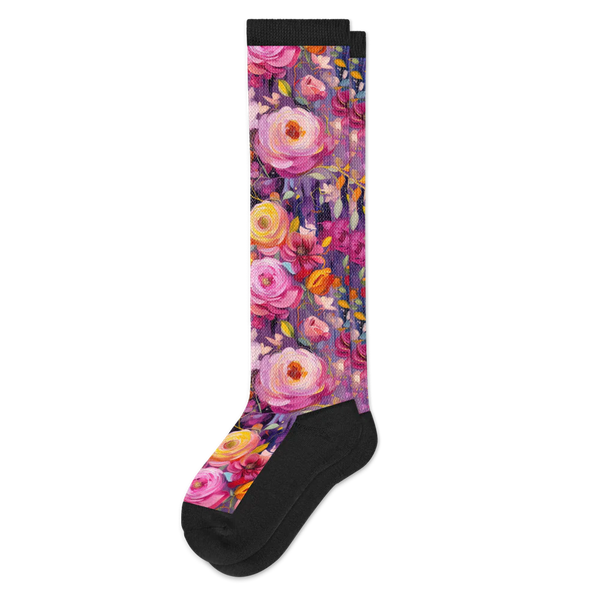 Rose Bouquet EasyStretch™ Socks