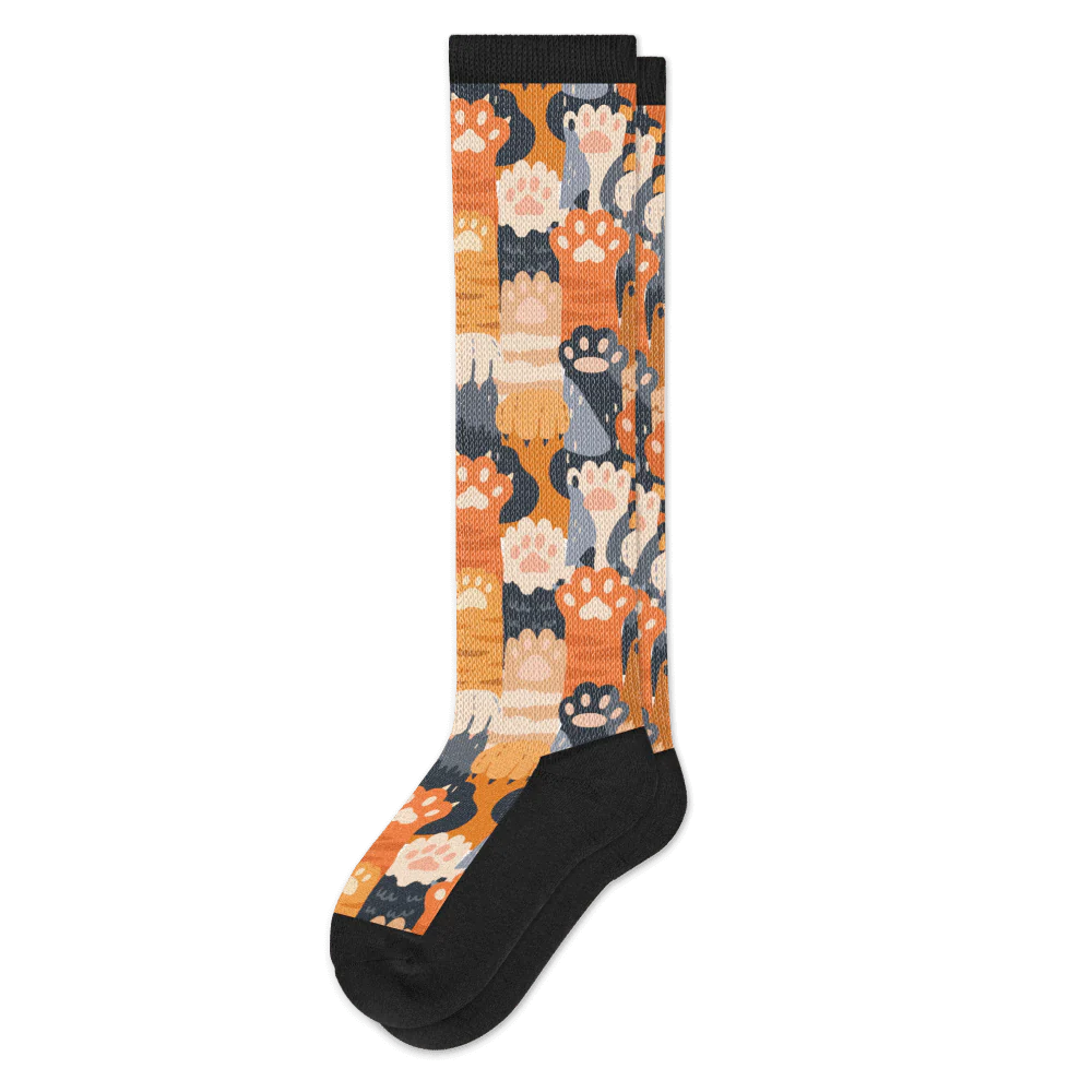 Cat Paws EasyStretch™ Socks
