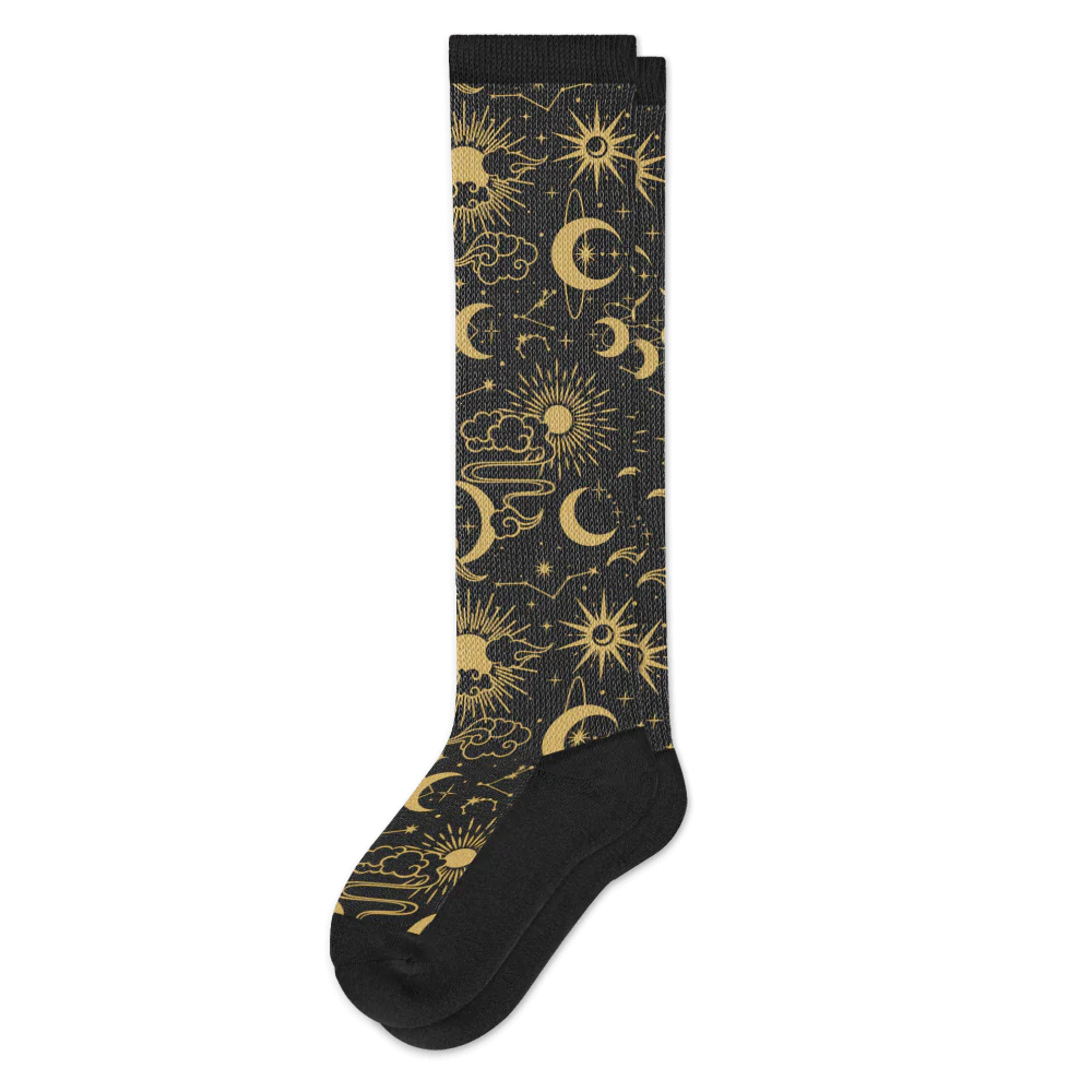 Star & Moon EasyStretch™ Socks