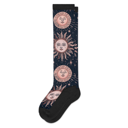 Celestial Moon EasyStretch™ Socks