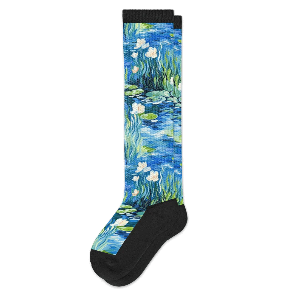 Water Lily EasyStretch™ Socks