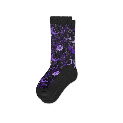 Purple Moon EasyStretch™ Socks