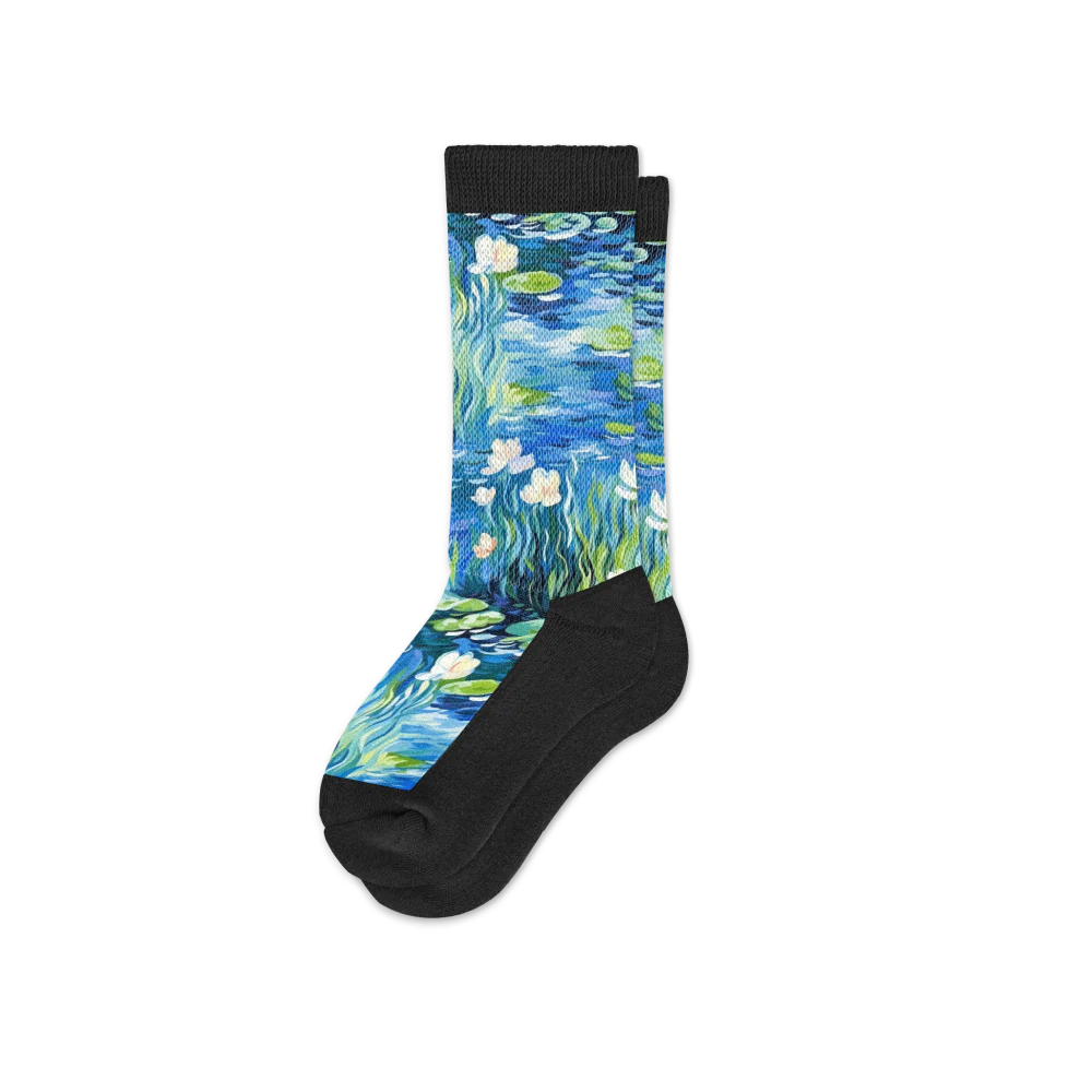 Water Lily EasyStretch™ Socks