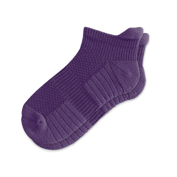 Royal Purple Ankle Compression Socks