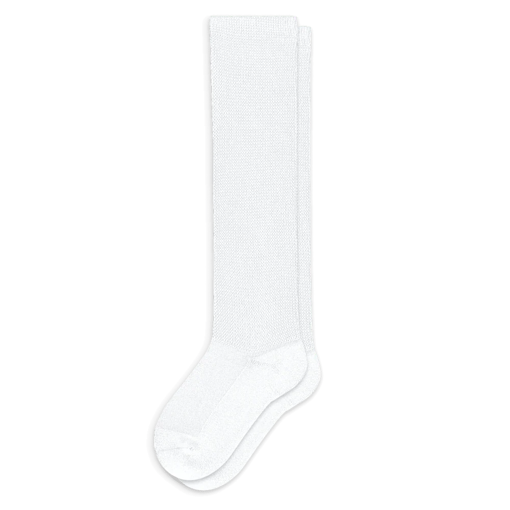 White EasyStretch™ Socks